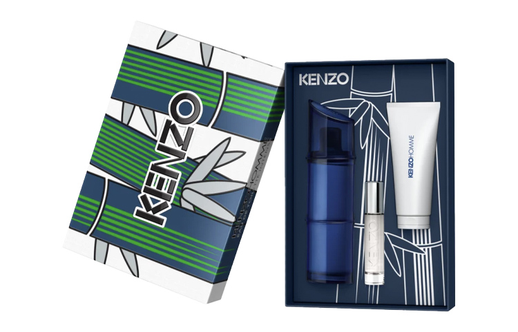 KENZO Blue marine perfumed perfume, set, 110 ml, 10 ml, 75 ml