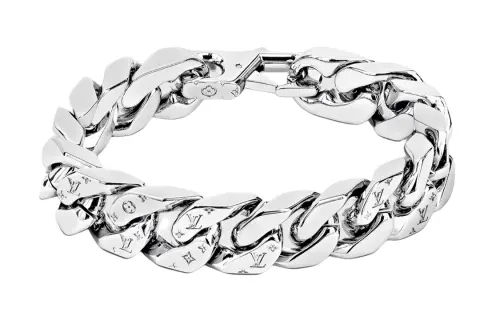LOUIS VUITTON Bracelets Men's Silver