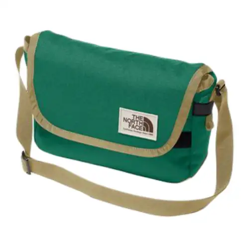 THE NORTH FACE 3L Crossbody Bag, Shoulder Bag, Outdoor Bag Recycled Polyester Green Unisex
