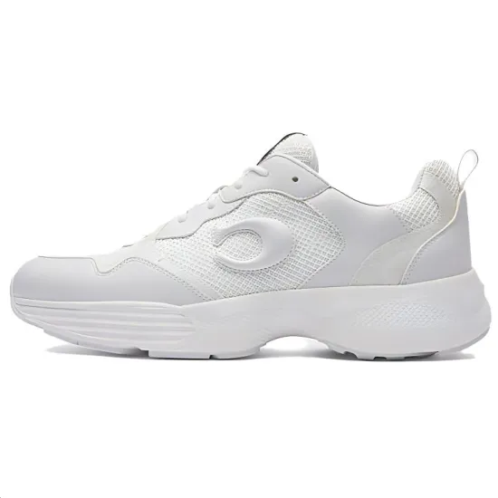 COACH Casual Shoes Men Low-Top Bright White