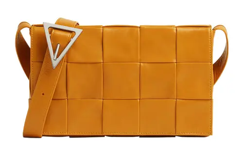 Bottega Veneta Cassette Intreccio Crossbody Bag Medium Cob