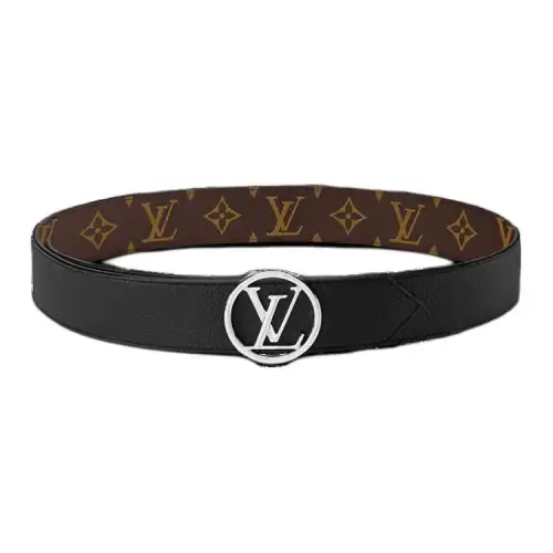 LOUIS VUITTON Lv Circle 35mm Reversible Belt