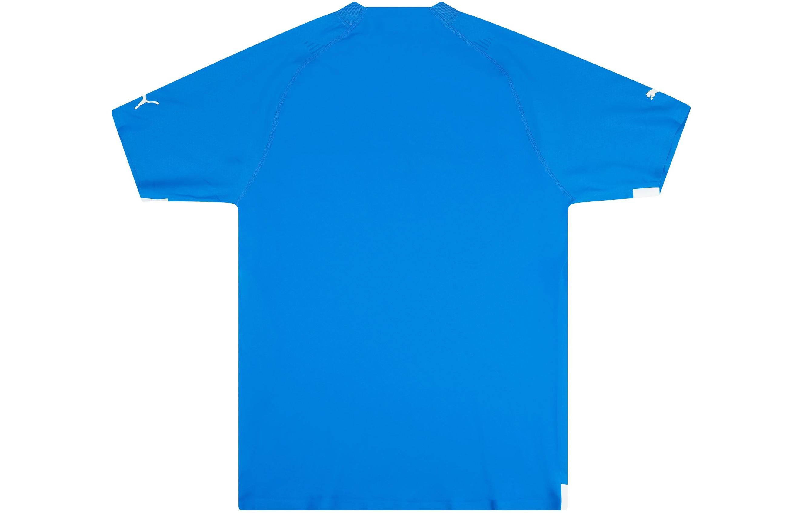 PUMA 2022 23 Manchester City Player Issue GK Shirt Soccer Jersey Unisex Blue