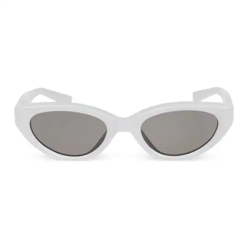 Maison Margiela Cat Eye Sunglasses Women's White