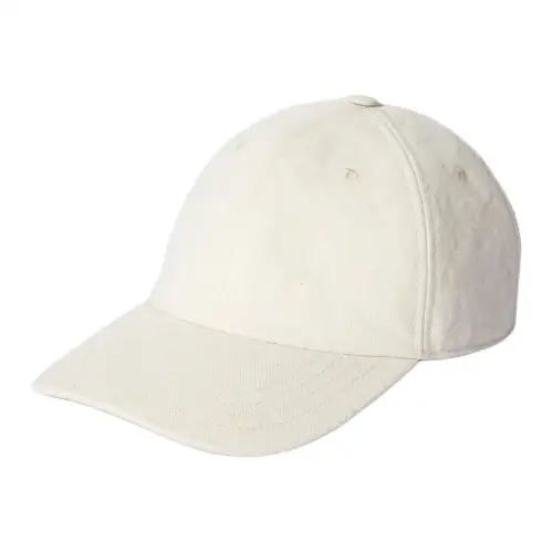 GUCCI Canvas Baseball Caps Women's White