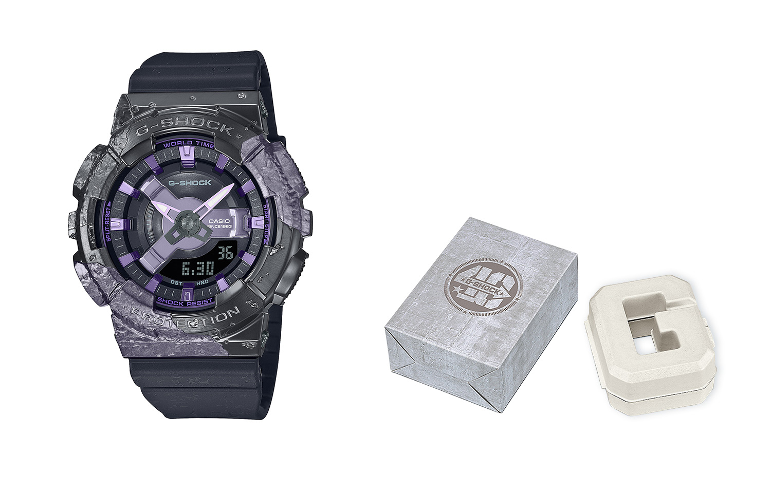CASIO Women's Full Metal Series Purple Watch
