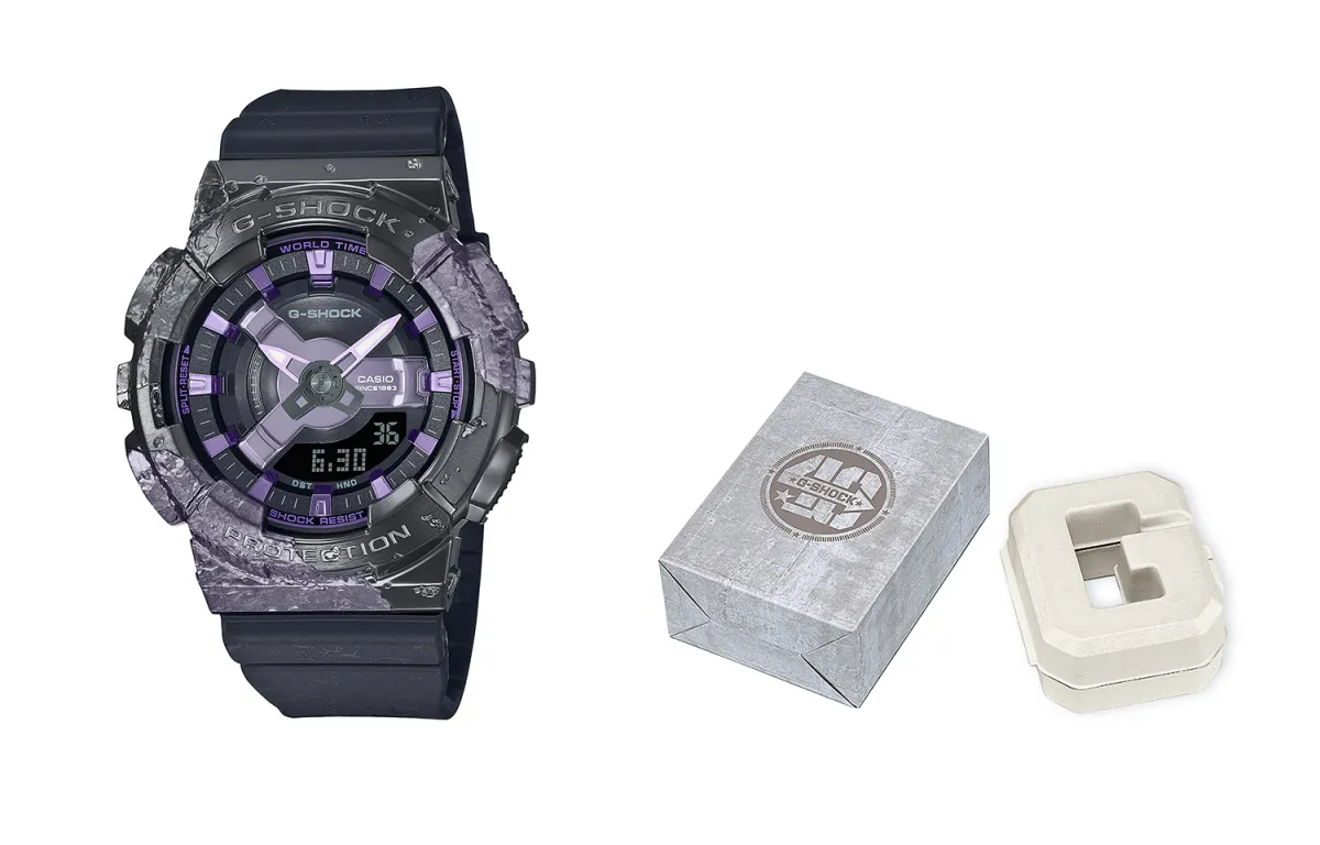 CASIO Women's Full Metal Series Purple Watch