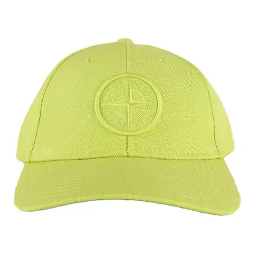 STONE ISLAND Baseball Caps Unisex Lime