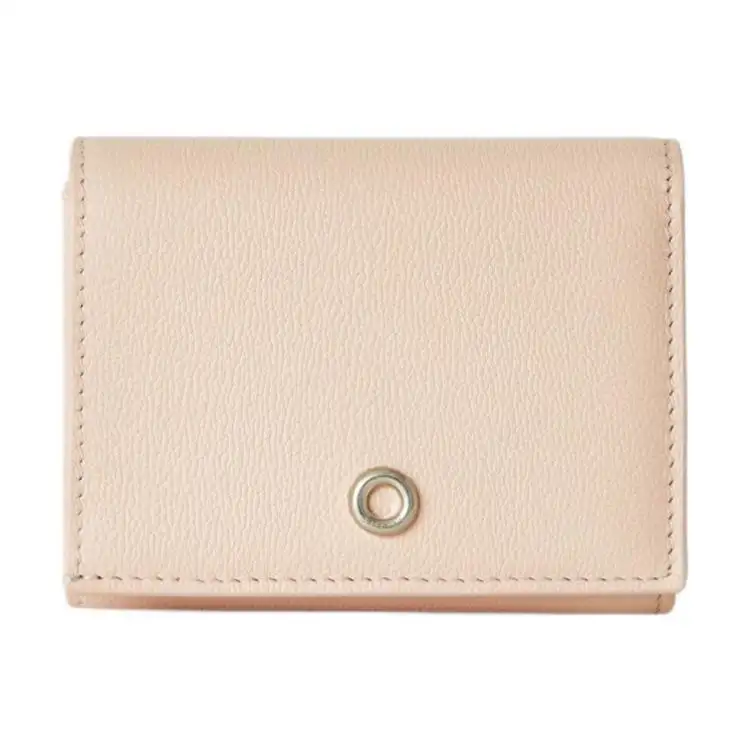 Loro Piana Calfskin Card Holder Women's Light Beige