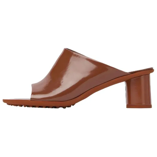 Bottega Veneta Rubber Sole Casual Slippers Women's Red