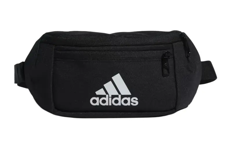 Adidas Polyester Shoulder Bag, Crossbody Bag, Sling Bag, Fanny Pack Unisex Black