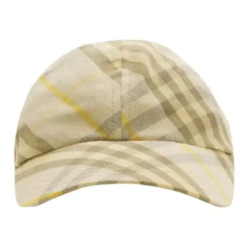 Burberry Checked cotton cap