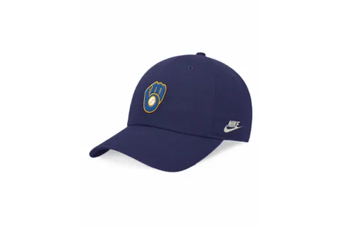 Nike Cotton Baseball Caps Men's Royal Blue