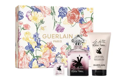 Perfume contains rose, set, 50 ml, 5 ml, 75 ml