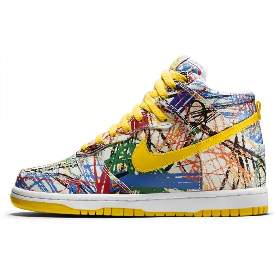 Nike Dunk High Scribble GS