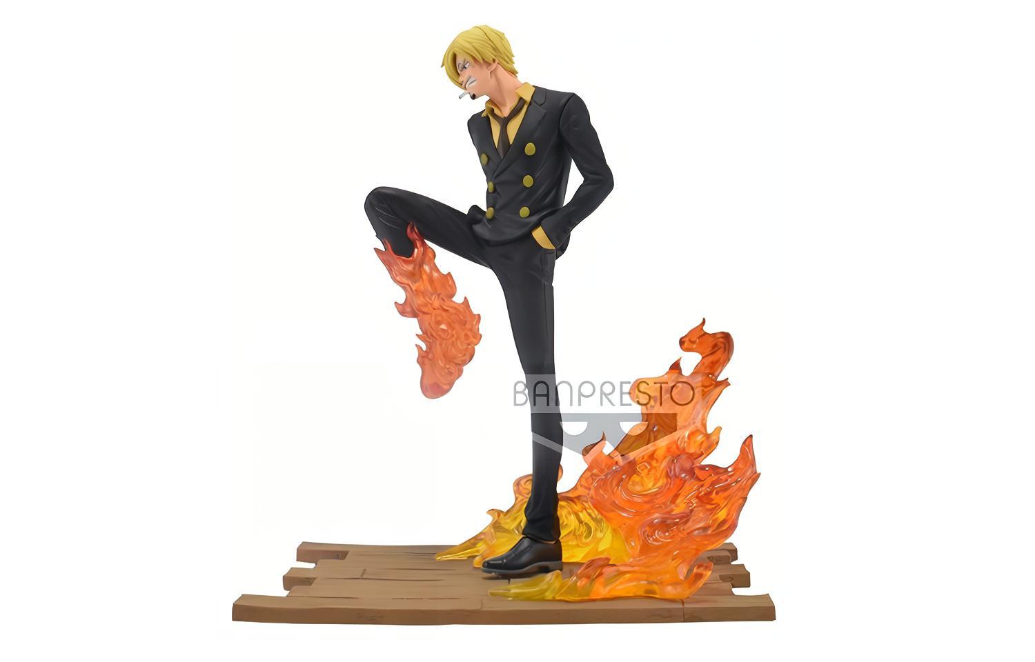 BANPRESTO One Piece LFS-F Voyage Log Record Selection Sanji Scale Figure