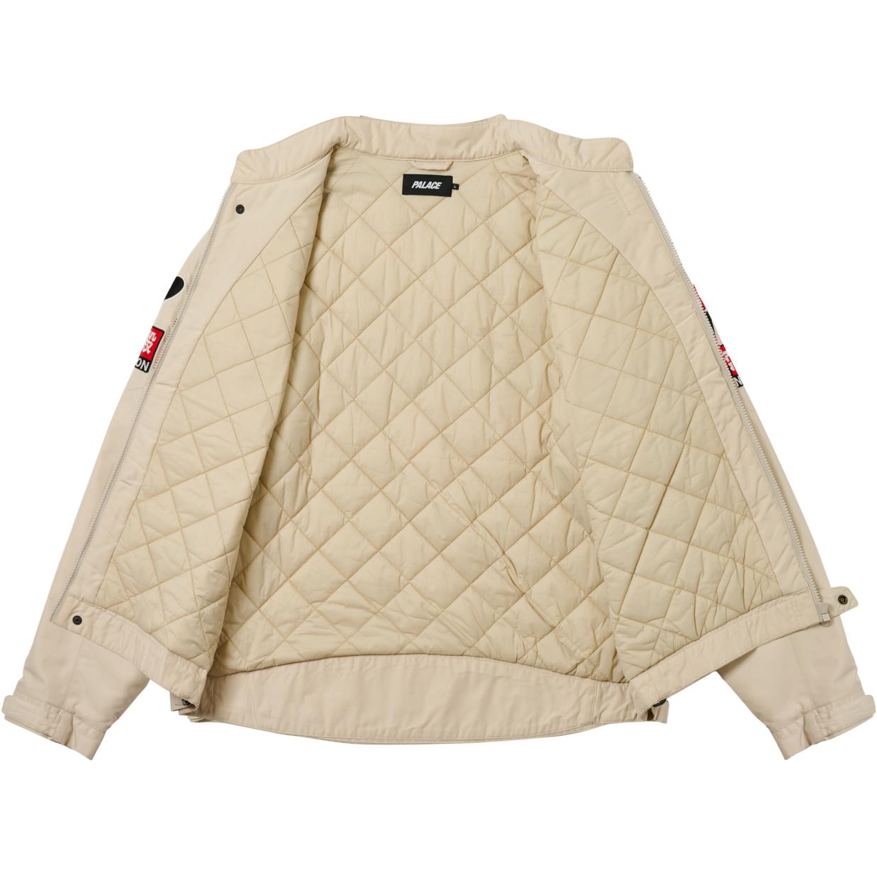 Куртка Palace Faster Jacket (серая) — фото 3