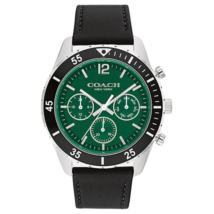 Часы COACH 44mm (зеленые)
