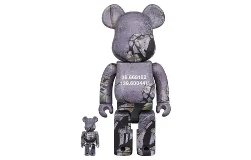 BE@RBRICK X benjamin grant Benjamin Grant 1000%400%100% overview tokyo Tokyo trendy doll 7cm, 28cm, 70cm