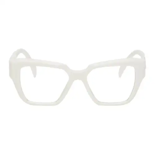 PRADA Logo plaque Square frame Glasses