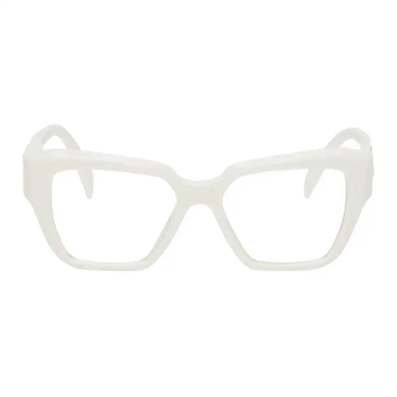 PRADA Logo plaque Square frame Glasses