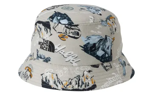 THE NORTH FACE Polyester Bucket Hats Unisex Gray