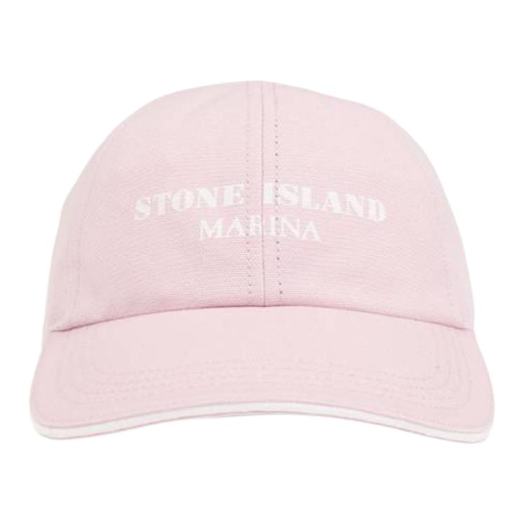 Мужская кепка STONE ISLAND Hat (розовая)