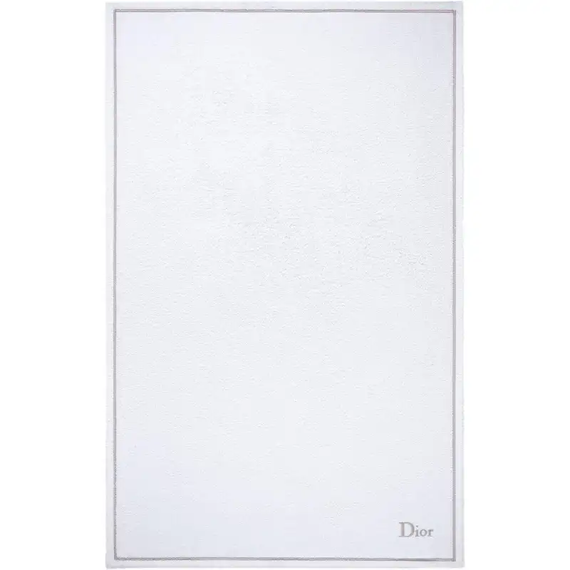DIOR Dior, white bath towel, print, 100x, 150cm