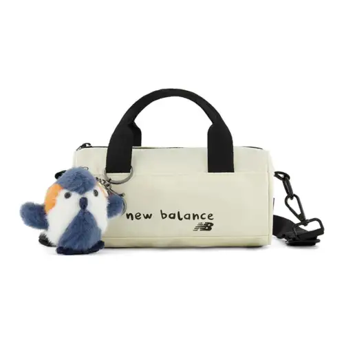 New Balance Fabric Handbag, Shoulder Bag, Crossbody Bag Regular Unisex White