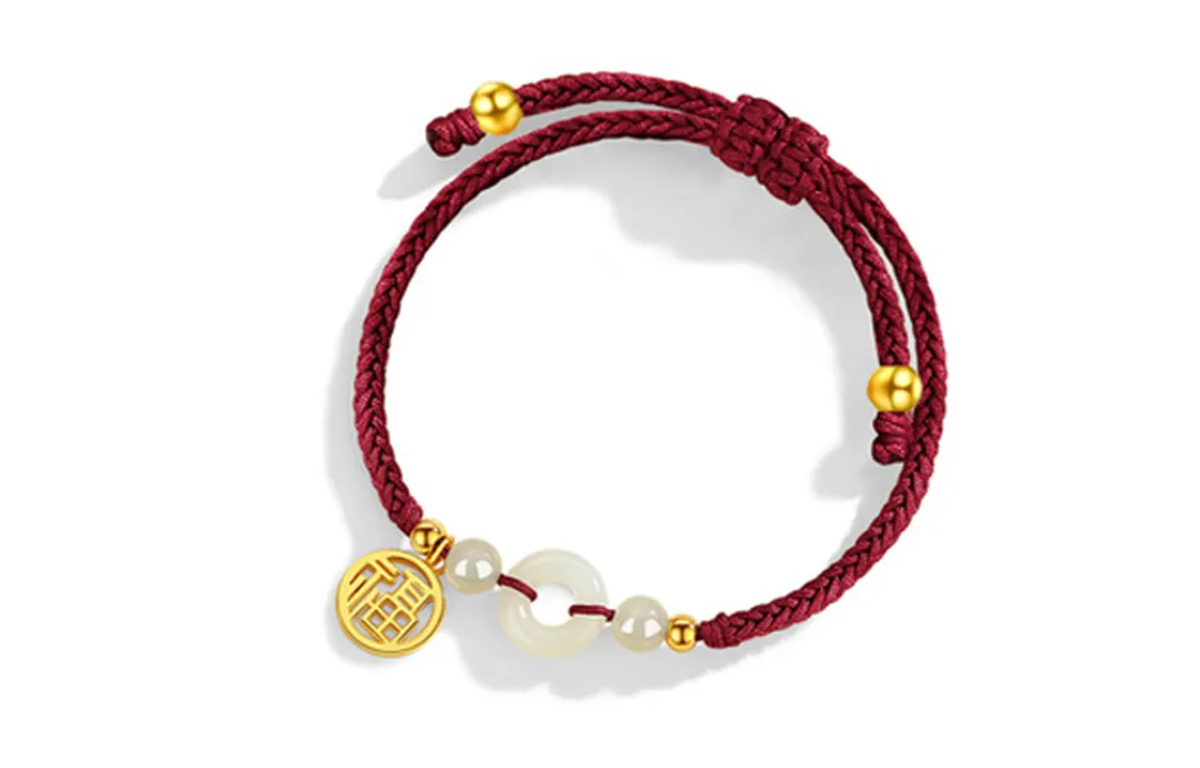 ZHOUBAIFU Gold Bracelet Unisex