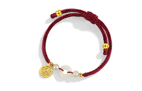 ZHOUBAIFU Gold Bracelet Unisex