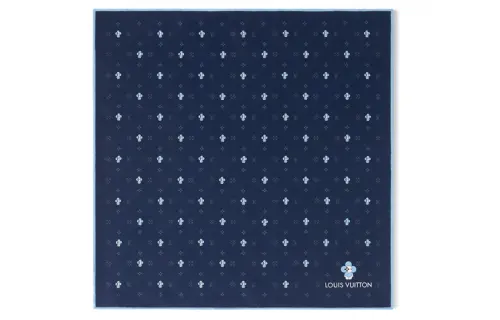 Lv Monogram Small Vivienne Pocket Square