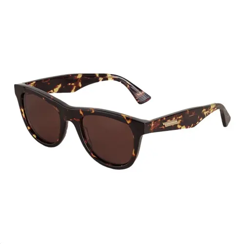 Bottega Veneta Acetate Square Sunglasses Women's Brown