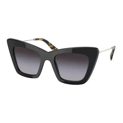 MIU MIU Plastic Butterfly Sunglasses Women's Black