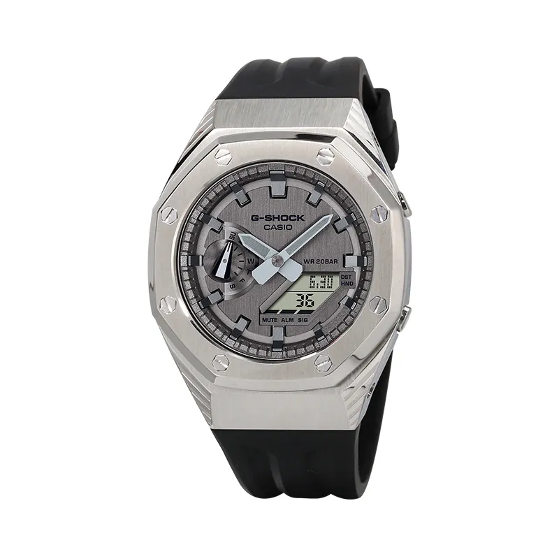 CASIO Custom Collection GM 2100MF 5A Electronic Movement Resin Strap Watch Unisex