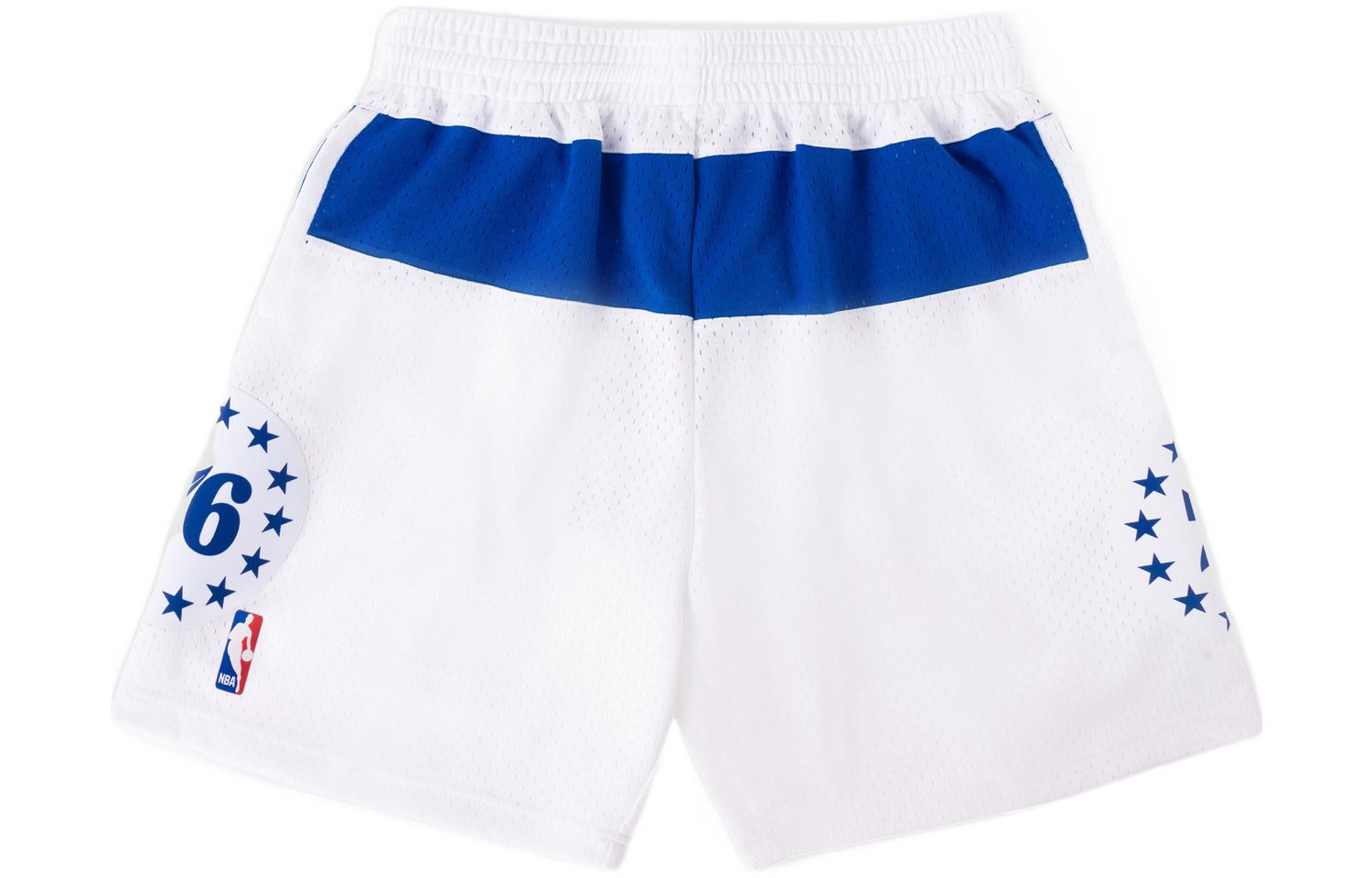 Mitchell Ness Basketball Shorts Unisex White