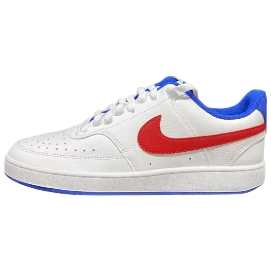 Nike Court Vision 1 Skateboarding Shoes Men Low-top White/Blue/Red
