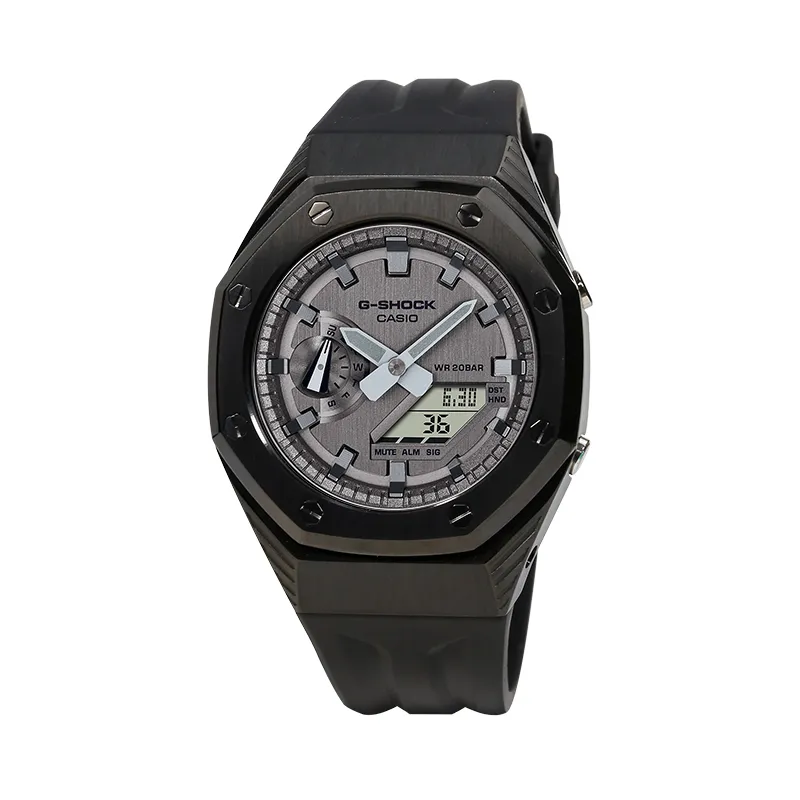 CASIO Custom Collection GM 2100MF 5A Individual Electronic Movement Resin Strap Watch Unisex