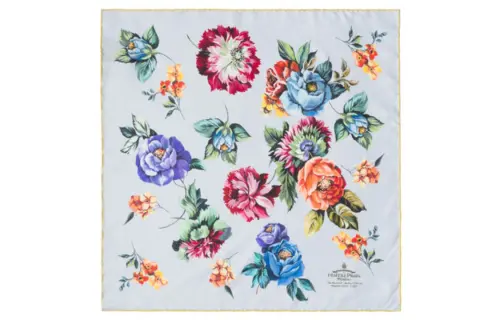 PRADA Floral-print Twill Scarf