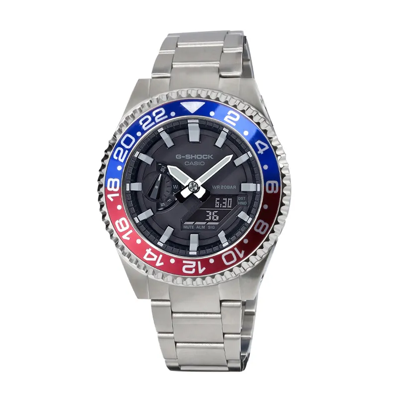 CASIO Unisex Liquid Crystal/Analog Dual Display Series Black Watch