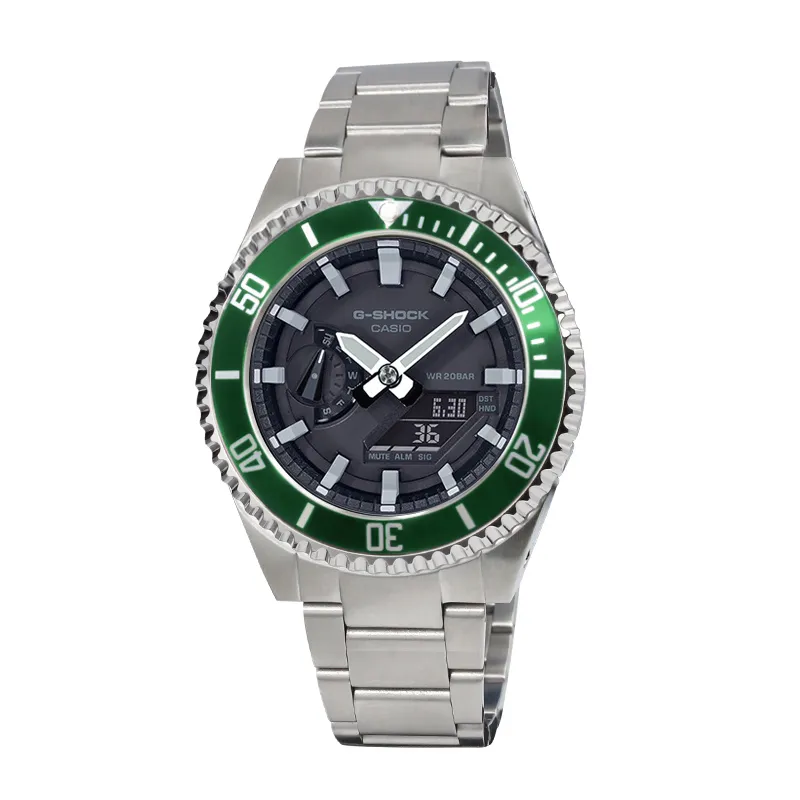 CASIO Unisex Liquid Crystal/Analog Dual Display Series Black Watch