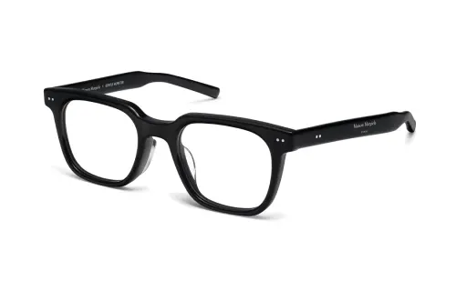 Maison Margiela Acetate Square Eyeglass Frames Unisex Black