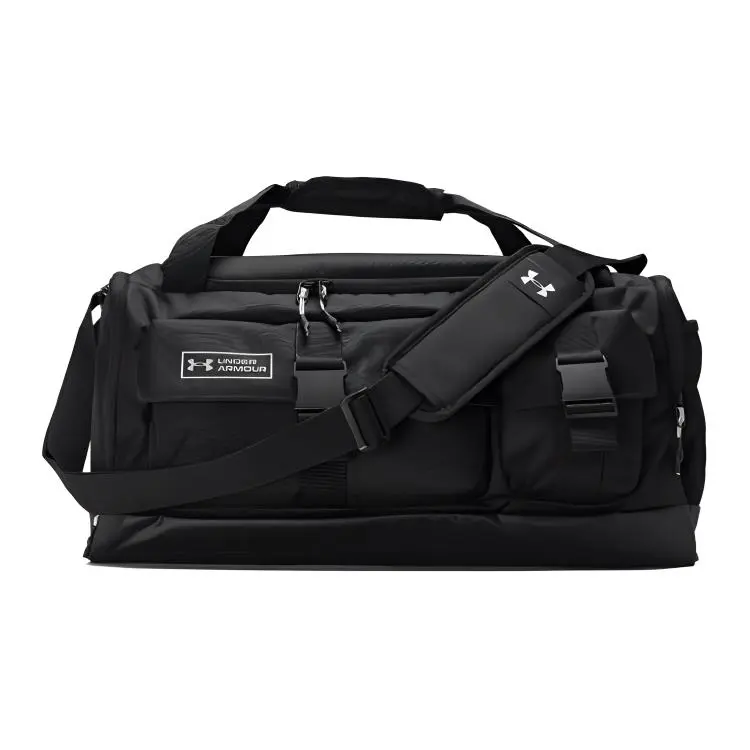 Under Armour Under Armour Polyester With PU Gym Bag Regular Unisex Black