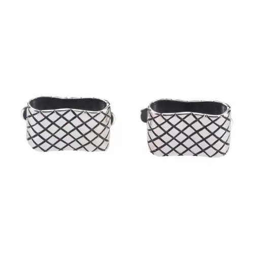 Bottega Veneta Cufflinks Men's Silver