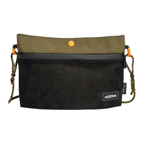 Adidas Polyester Crossbody Bag, Shoulder Bag Unisex Green