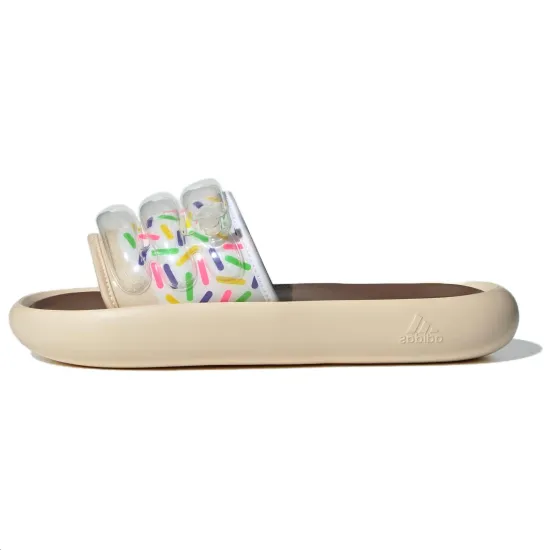 Adidas Zplaash Slides Crystal Sand Preloved Brown Cloud White