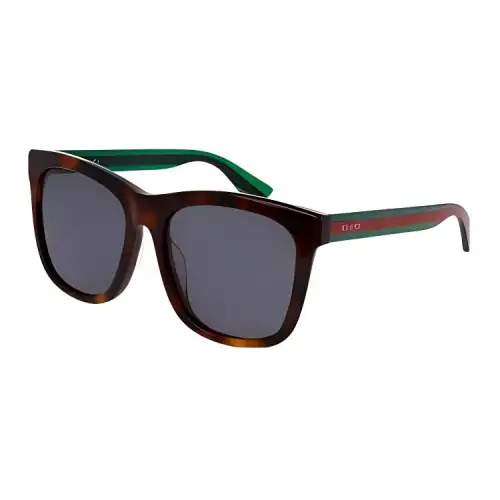 GUCCI Acetate Square Sunglasses Unisex Tortoiseshell