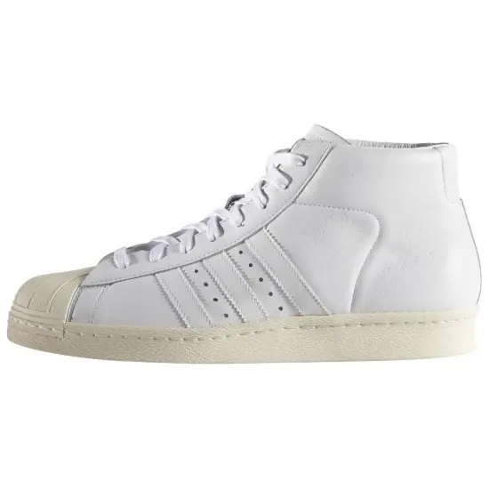 Adidas Originals Pro Model Skateboard Shoes Unisex Mid-top White