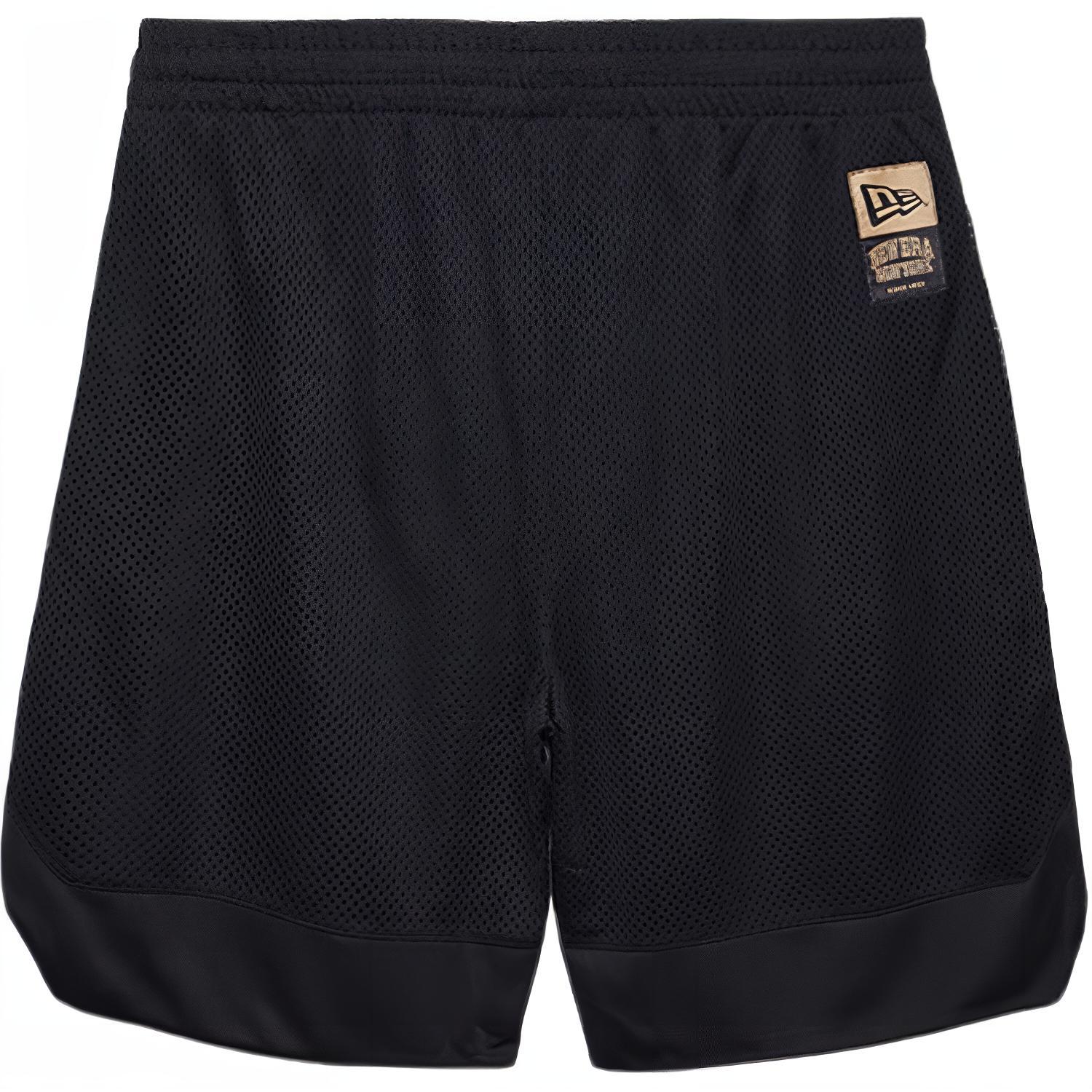 New Era Basketball Shorts Unisex Black