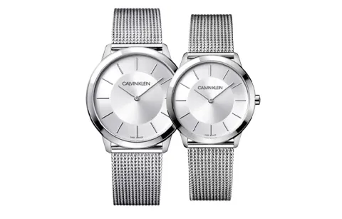 CALVIN KLEIN Wrist Watch Quartz Movement Stainless Steel Strap 40mm&35mm Silver Dial Unisex 50m Water Resistant
